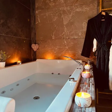 Cocon Detente Pour 2 Avec Hammam Et Jacuzzi Prive Apartment