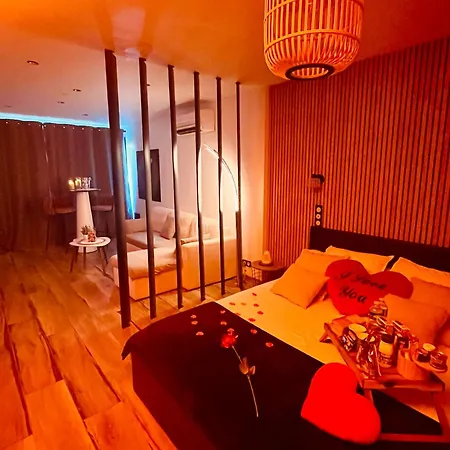 Cocon Detente Pour 2 Avec Hammam Et Jacuzzi Prive Apartment